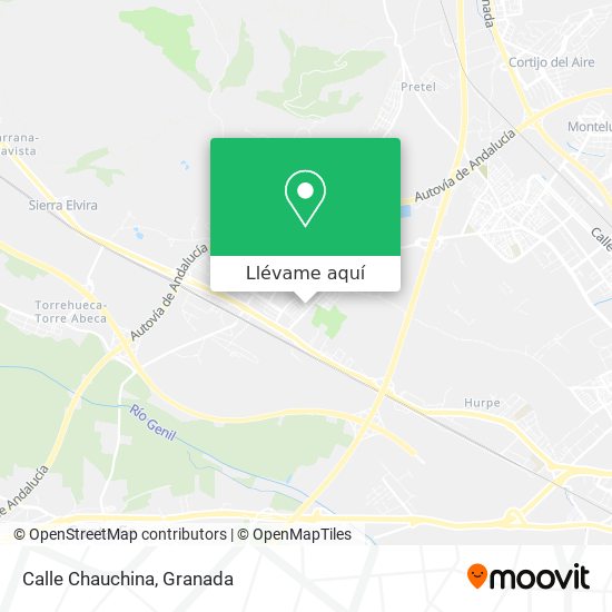Mapa Calle Chauchina