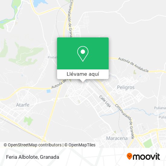 Mapa Feria Albolote