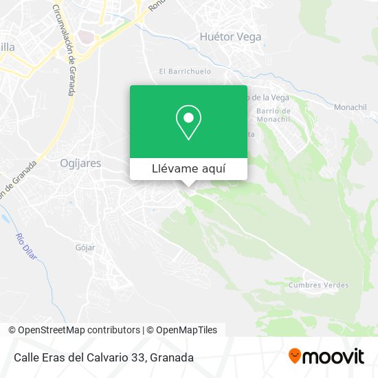 Mapa Calle Eras del Calvario 33