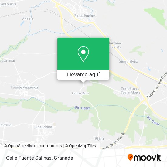 Mapa Calle Fuente Salinas