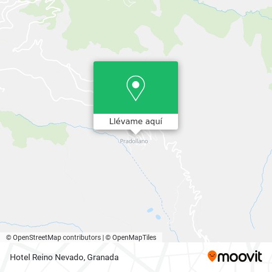 Mapa Hotel Reino Nevado