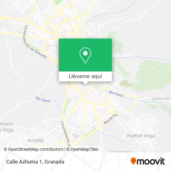 Mapa Calle Azhuma 1