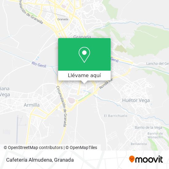 Mapa Cafetería Almudena