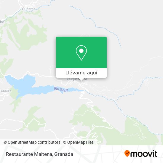 Mapa Restaurante Maitena