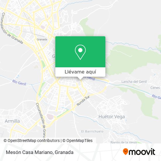 Mapa Mesón Casa Mariano
