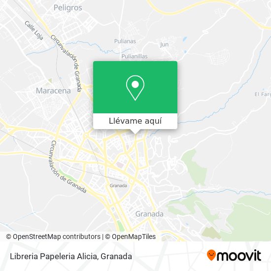 Mapa Libreria Papeleria Alicia