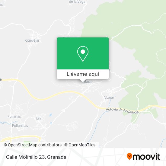 Mapa Calle Molinillo 23