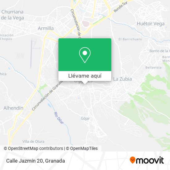 Mapa Calle Jazmín 20