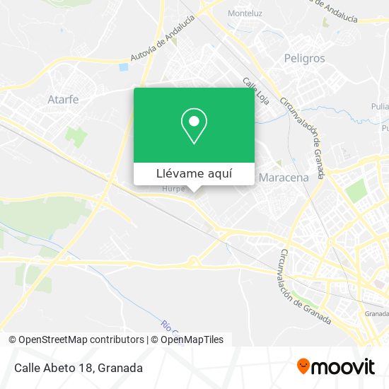 Mapa Calle Abeto 18