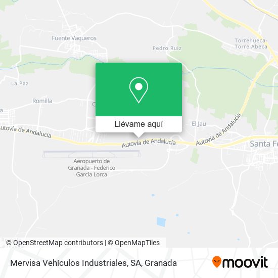 Mapa Mervisa Vehículos Industriales, SA