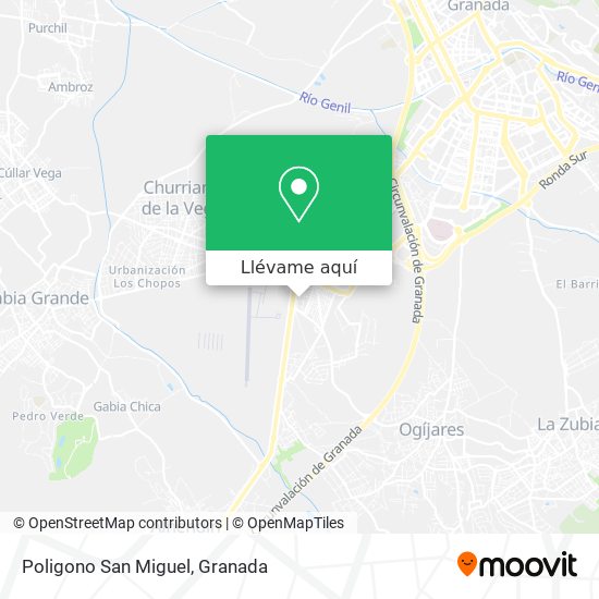 Mapa Poligono San Miguel