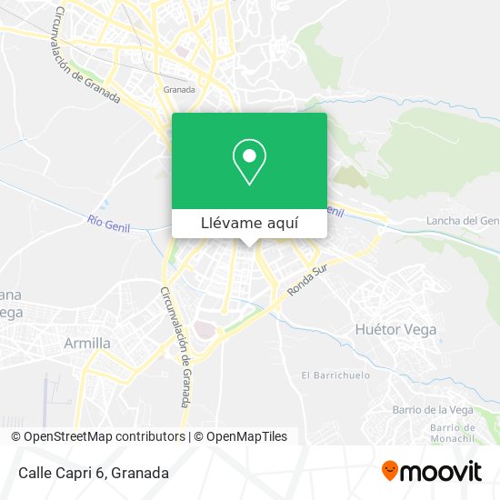 Mapa Calle Capri 6