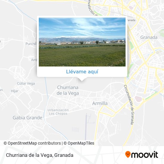Mapa Churriana de la Vega