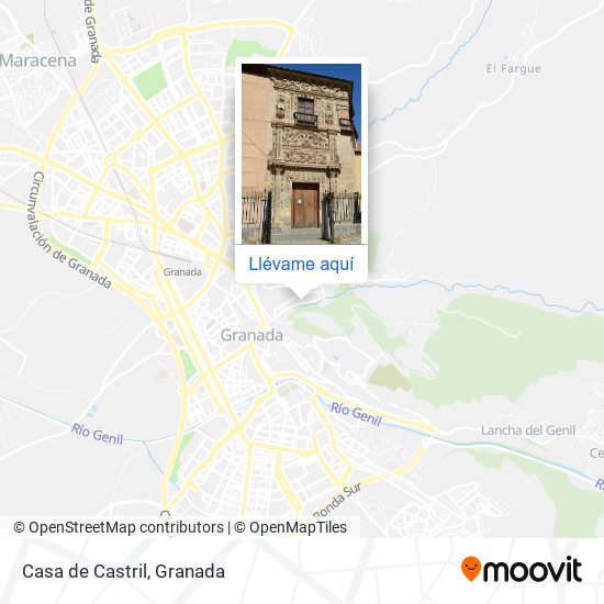 Mapa Casa de Castril