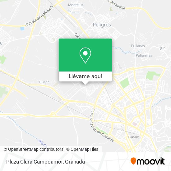 Mapa Plaza Clara Campoamor