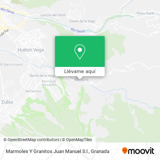Mapa Marmoles Y Granitos Juan Manuel S.l.