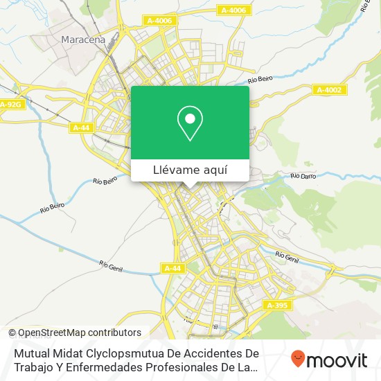 Mapa Mutual Midat Clyclopsmutua De Accidentes De Trabajo Y Enfermedades Profesionales De La Seguridad So