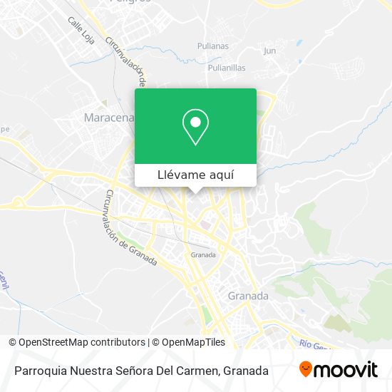 Mapa Parroquia Nuestra Señora Del Carmen