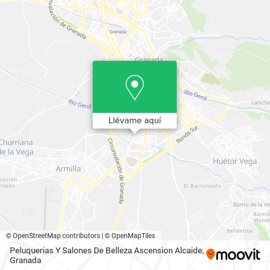 Mapa Peluquerias Y Salones De Belleza Ascension Alcaide