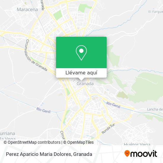 Mapa Perez Aparicio Maria Dolores