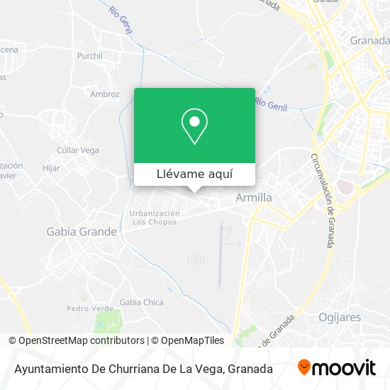 Mapa Ayuntamiento De Churriana De La Vega