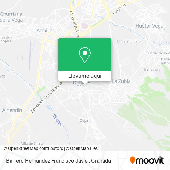 Mapa Barrero Hernandez Francisco Javier