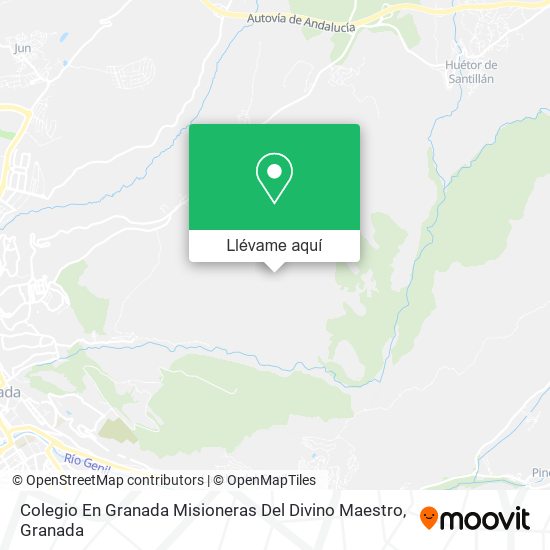 Mapa Colegio En Granada Misioneras Del Divino Maestro