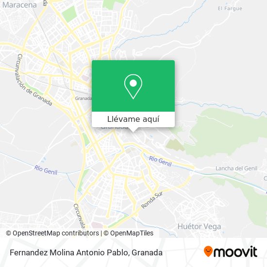 Mapa Fernandez Molina Antonio Pablo