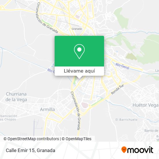 Mapa Calle Emir 15