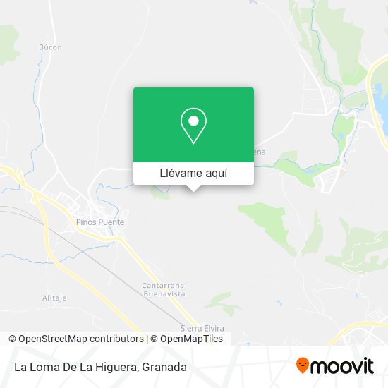 Mapa La Loma De La Higuera