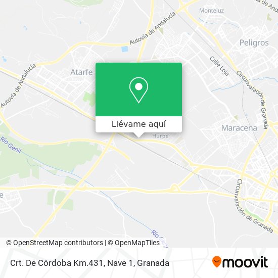 Mapa Crt. De Córdoba Km.431, Nave 1