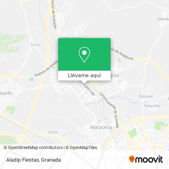 Mapa Aladip Fiestas
