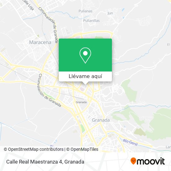 Mapa Calle Real Maestranza 4