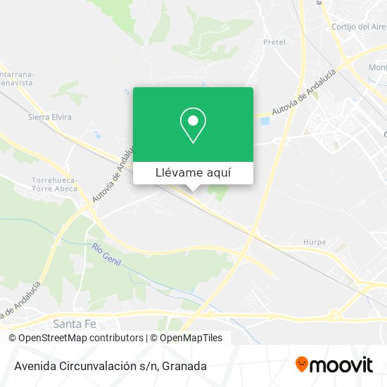Mapa Avenida Circunvalación s/n