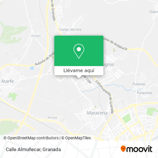 Mapa Calle Almuñecar