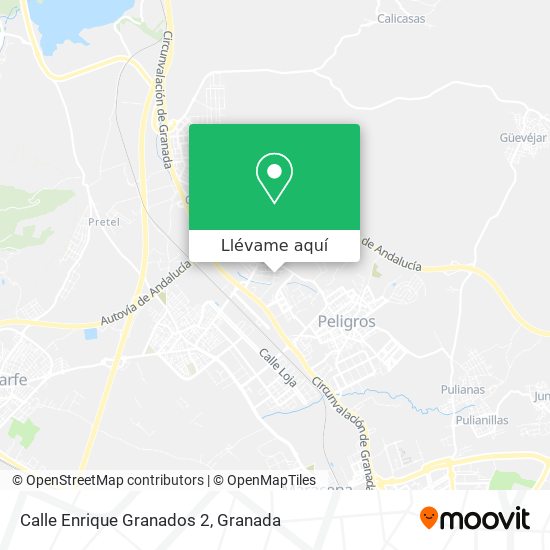 Mapa Calle Enrique Granados 2