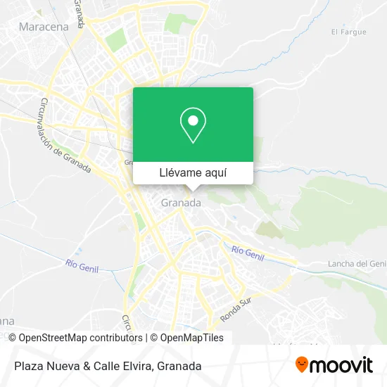 Mapa Plaza Nueva & Calle Elvira