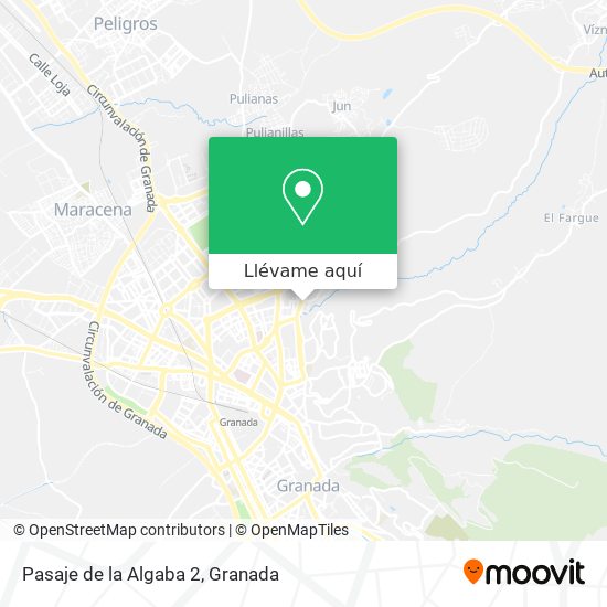 Mapa Pasaje de la Algaba 2