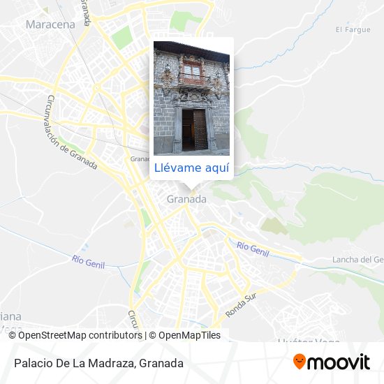 Mapa Palacio De La Madraza