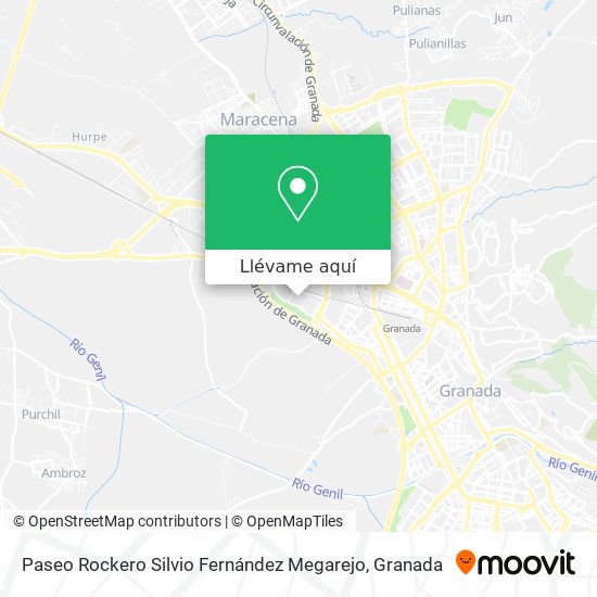 Mapa Paseo Rockero Silvio Fernández Megarejo