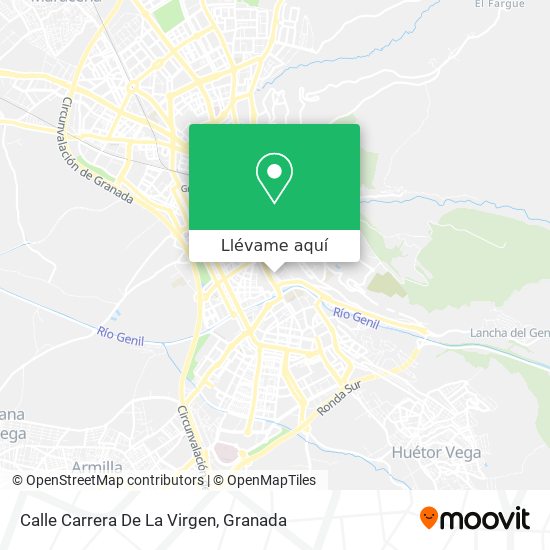 Cómo llegar a Calle Carrera De La Virgen en Granada en Autobús o Metro?