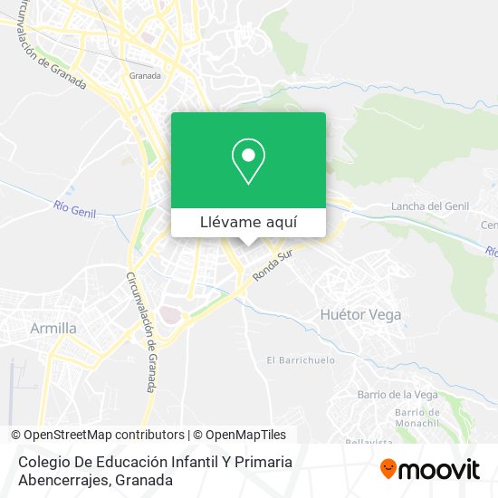 Mapa Colegio De Educación Infantil Y Primaria Abencerrajes