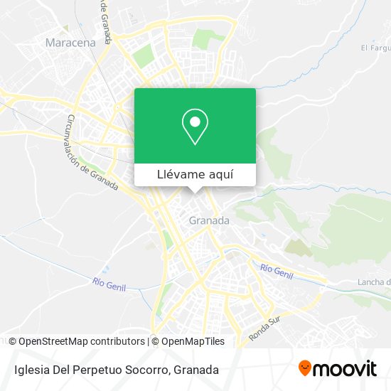 Mapa Iglesia Del Perpetuo Socorro