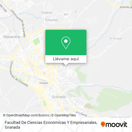 Mapa Facultad De Ciencias Económicas Y Empresariales
