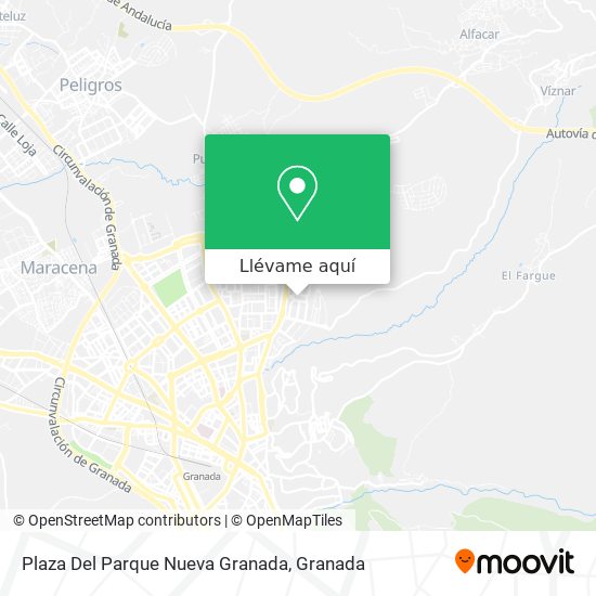 Mapa Plaza Del Parque Nueva Granada