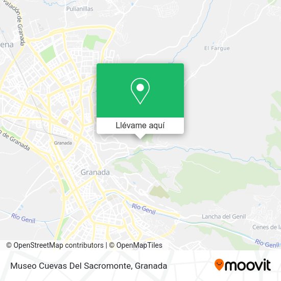 Mapa Museo Cuevas Del Sacromonte
