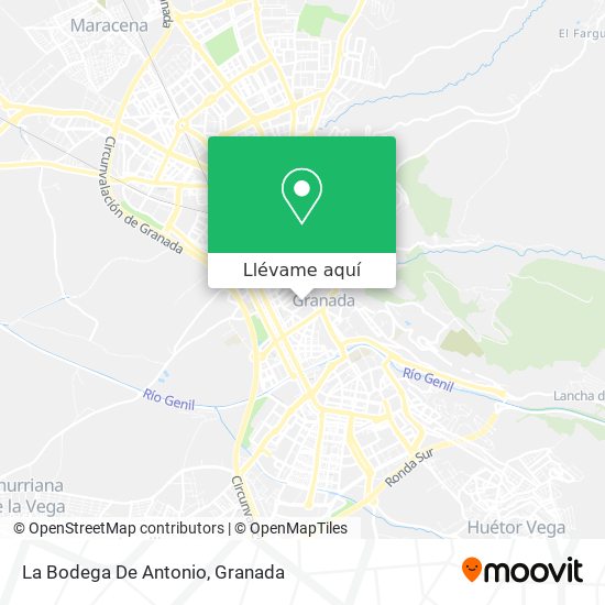 Mapa La Bodega De Antonio