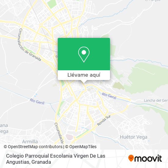 Mapa Colegio Parroquial Escolania Virgen De Las Angustias
