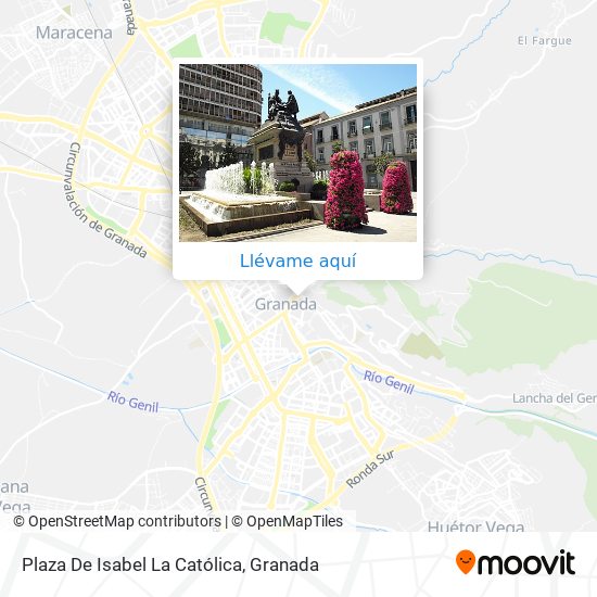 Mapa Plaza De Isabel La Católica