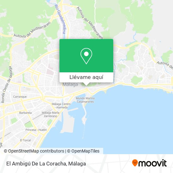 Mapa El Ambigú De La Coracha